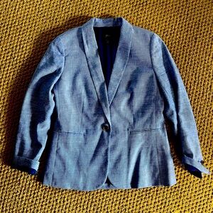 Brand new J.Crew Parke Blazer - Blue, Linen Blend Size 8